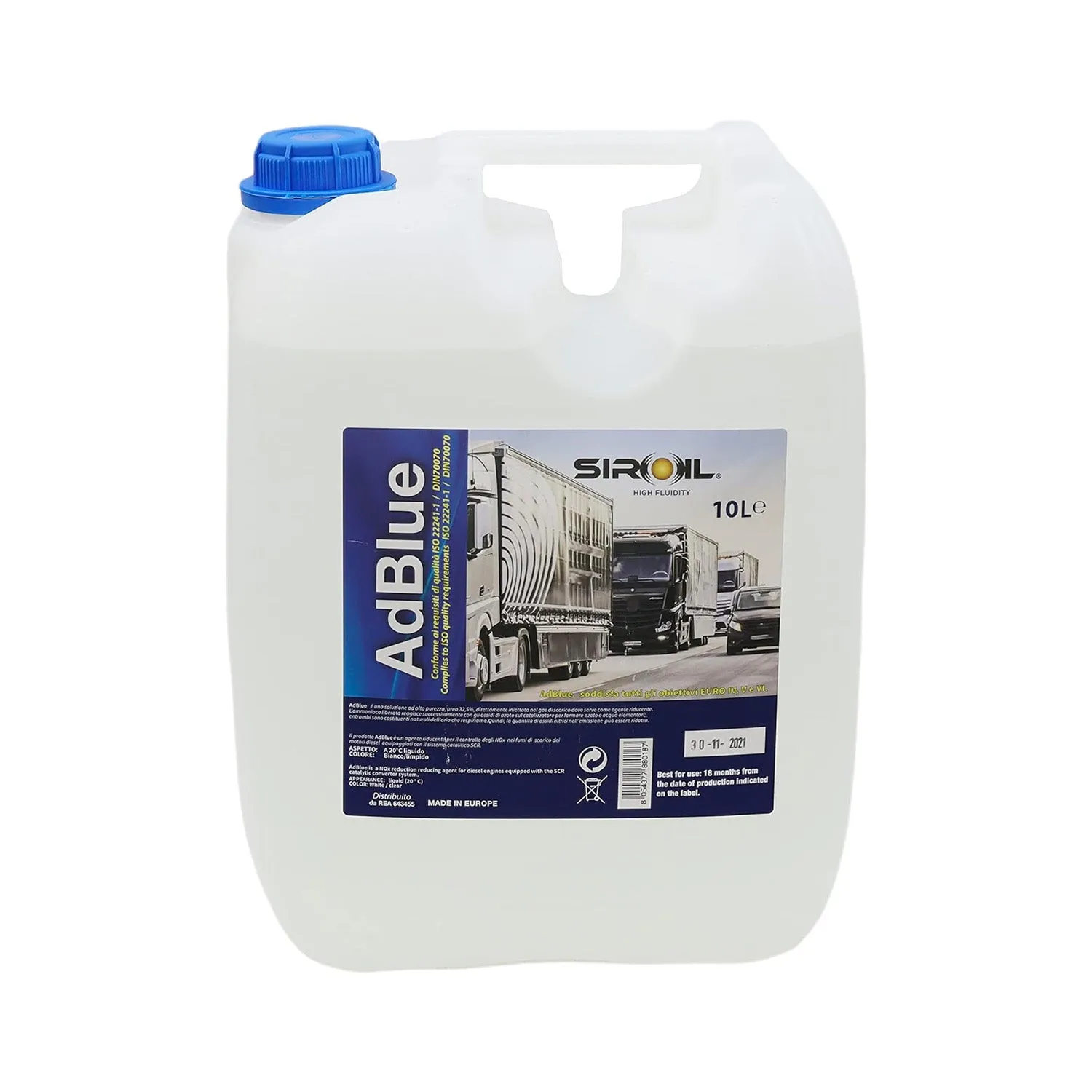 Additivo Per Motori Diesel 10l