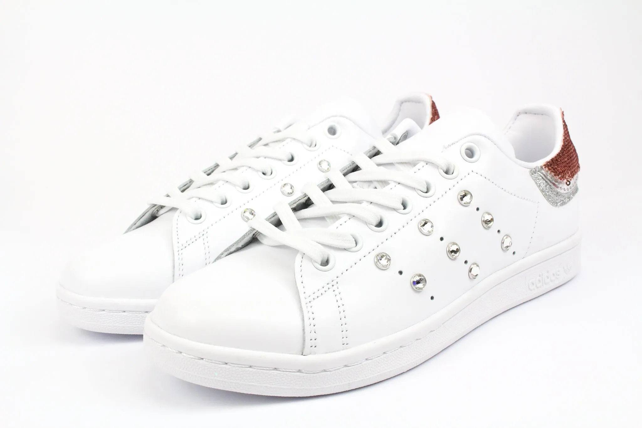 Adidas Stan Smith Paillettes Strass & Pelle Laminata