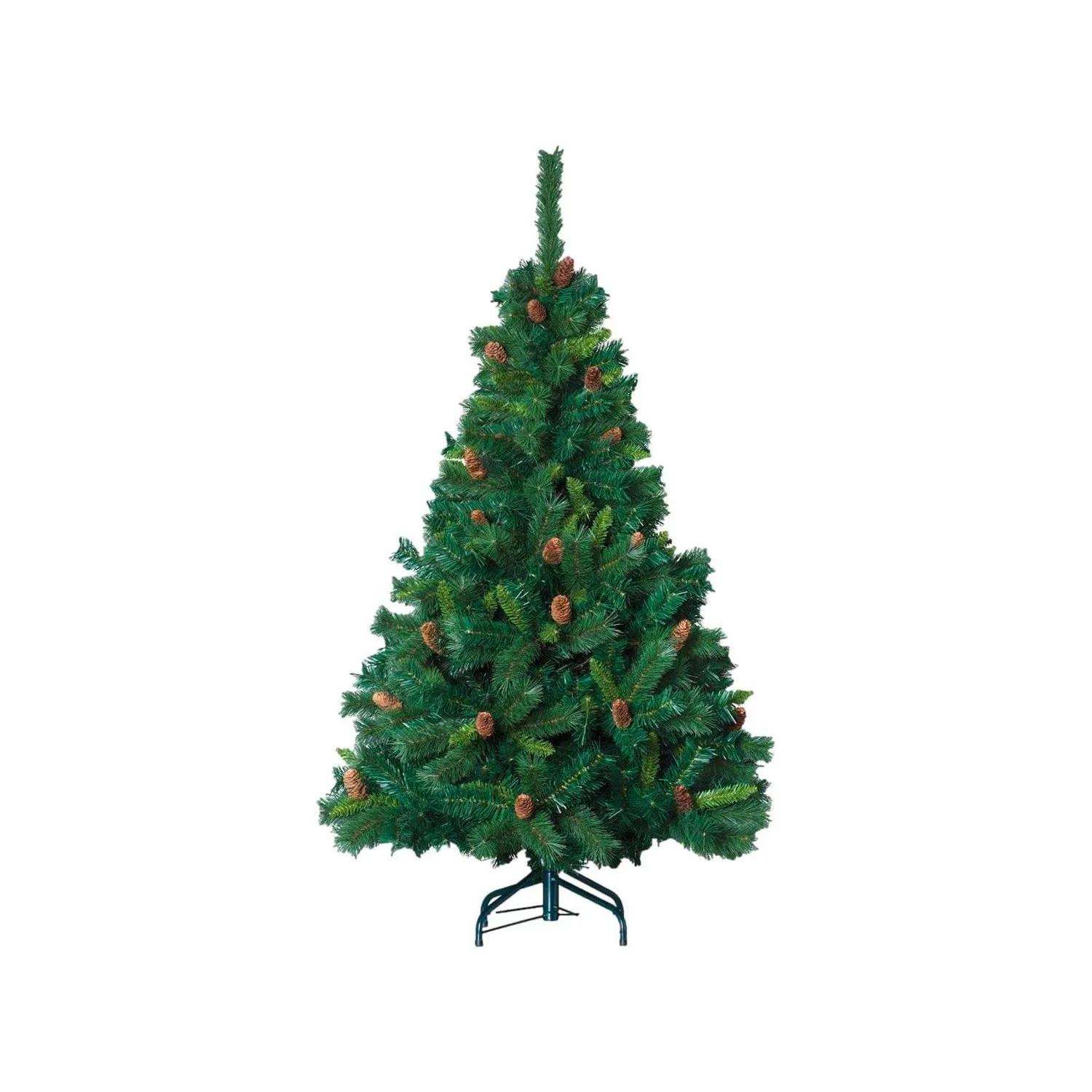 Albero Di Natale Reale Con Pigne 150cm