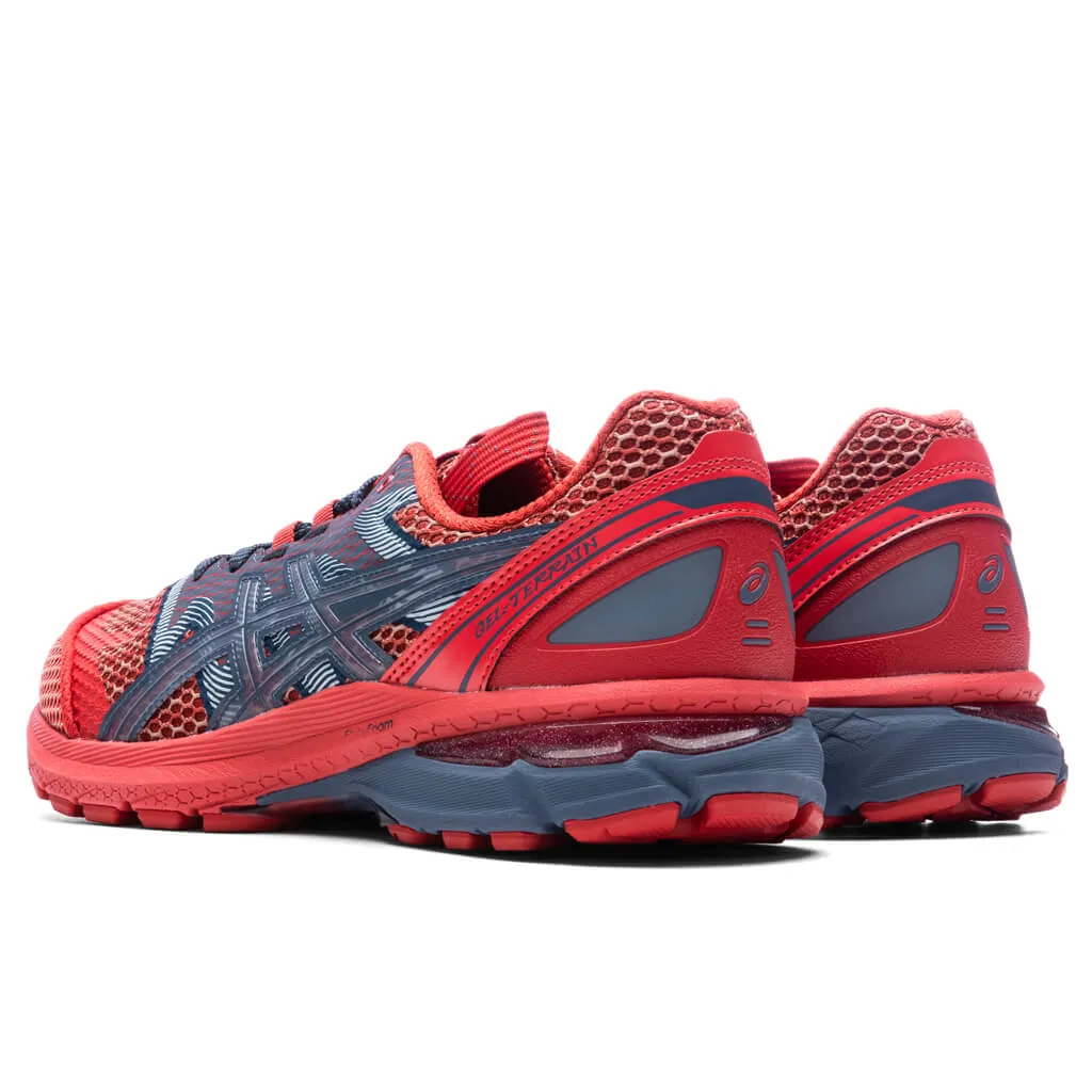 Asics x Kiko Kostadinov US4-S Gel-Terrain - Classic Red/Wood Crepe