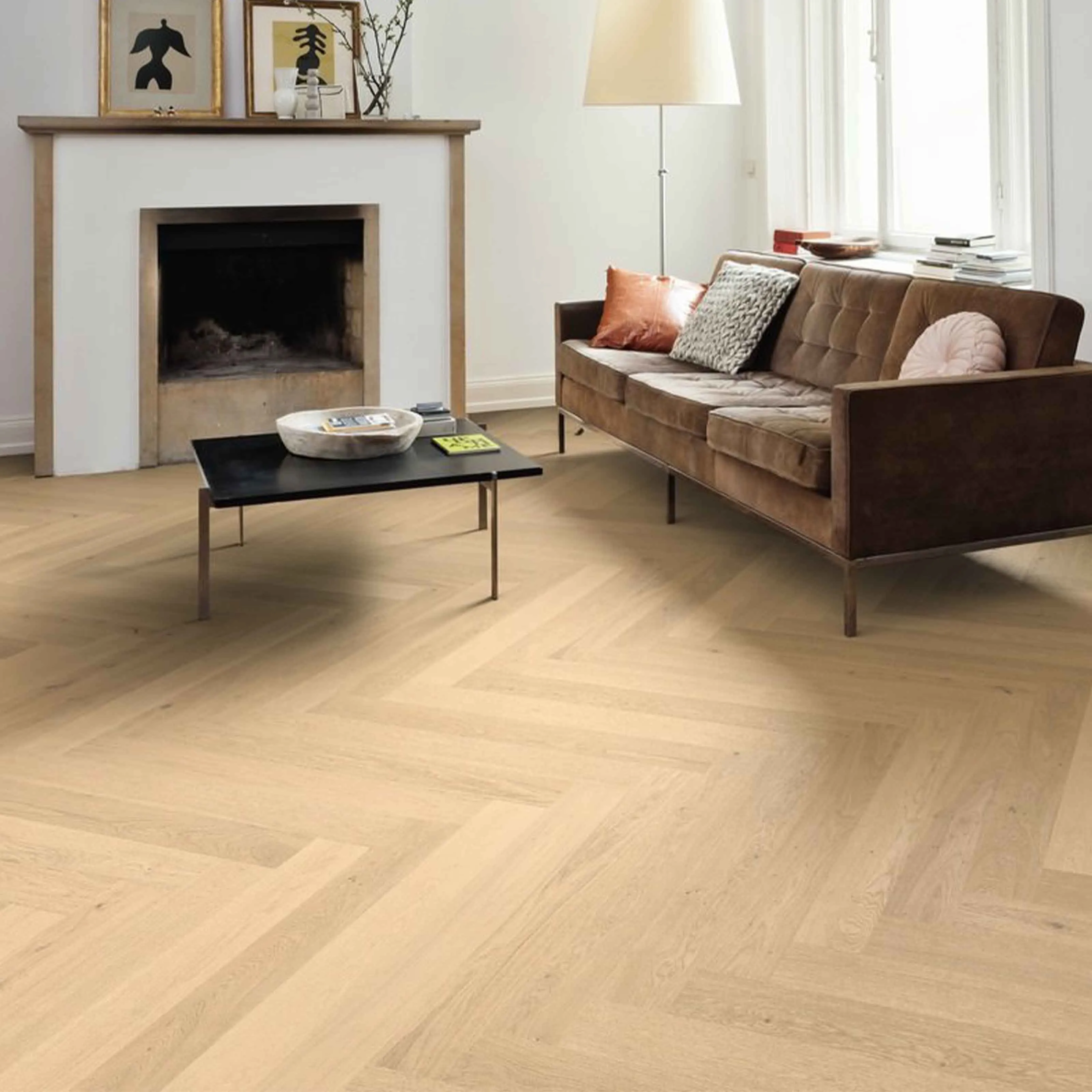 Bancali da 56MQ di listone/Spina larga SENZA NODI rovere INVISIBLE 10x120x1000 Haro Vernice Satinata o Naturale