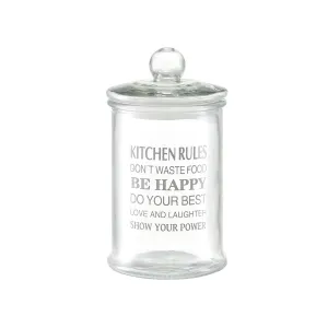 Barattolo In Vetro Kitchen Rules 2400ml