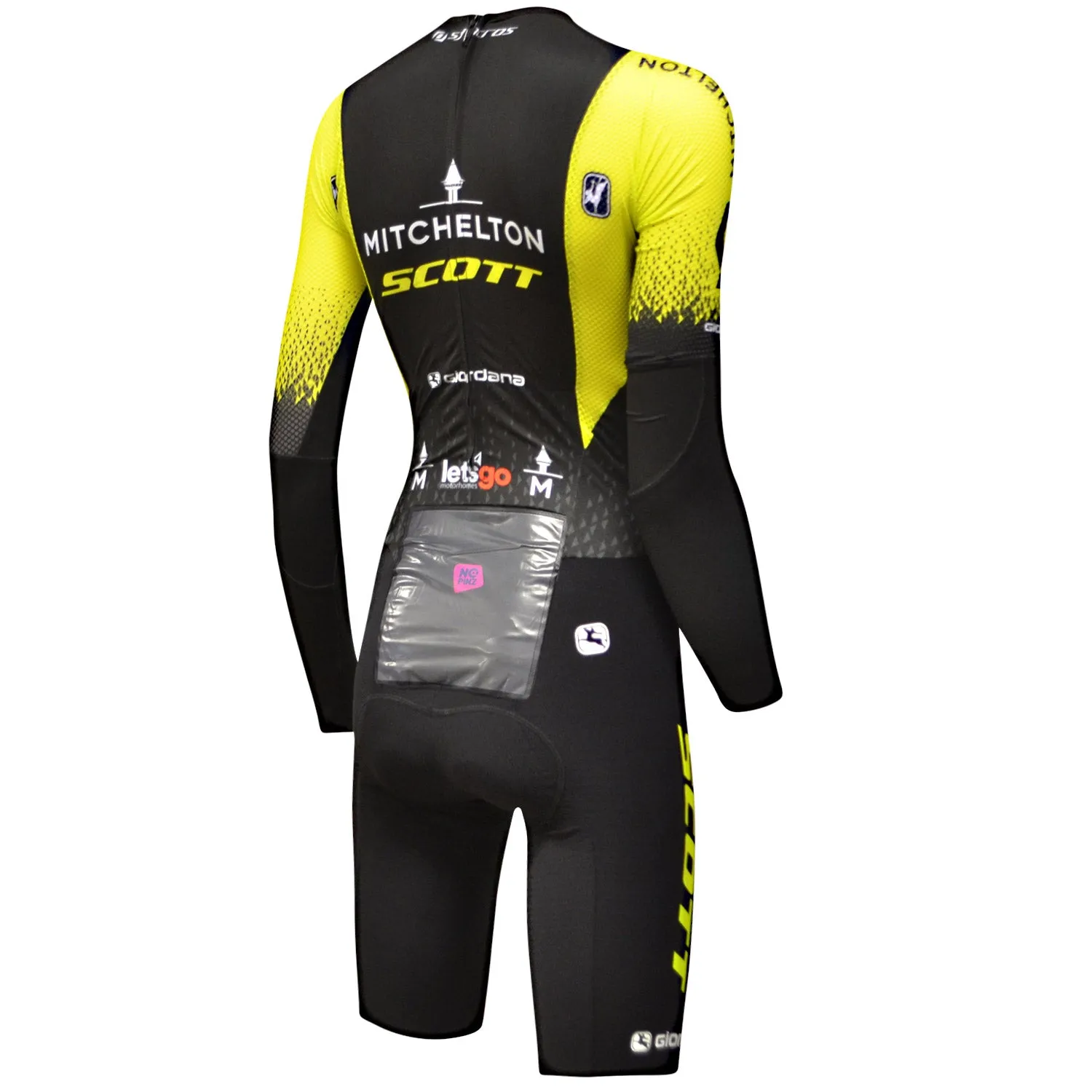 Body donna Giordana Mitchelton FR-C Pro LS Chrono suit 2018 No pinz