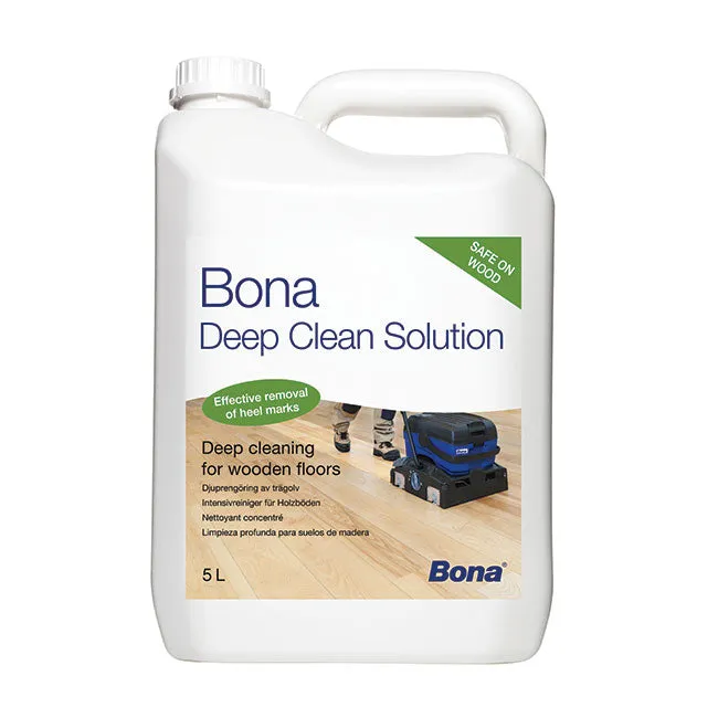 Bona Deep Clean W Solution  5L detergente concentrato per la pulizia di parquet verniciati e oliati