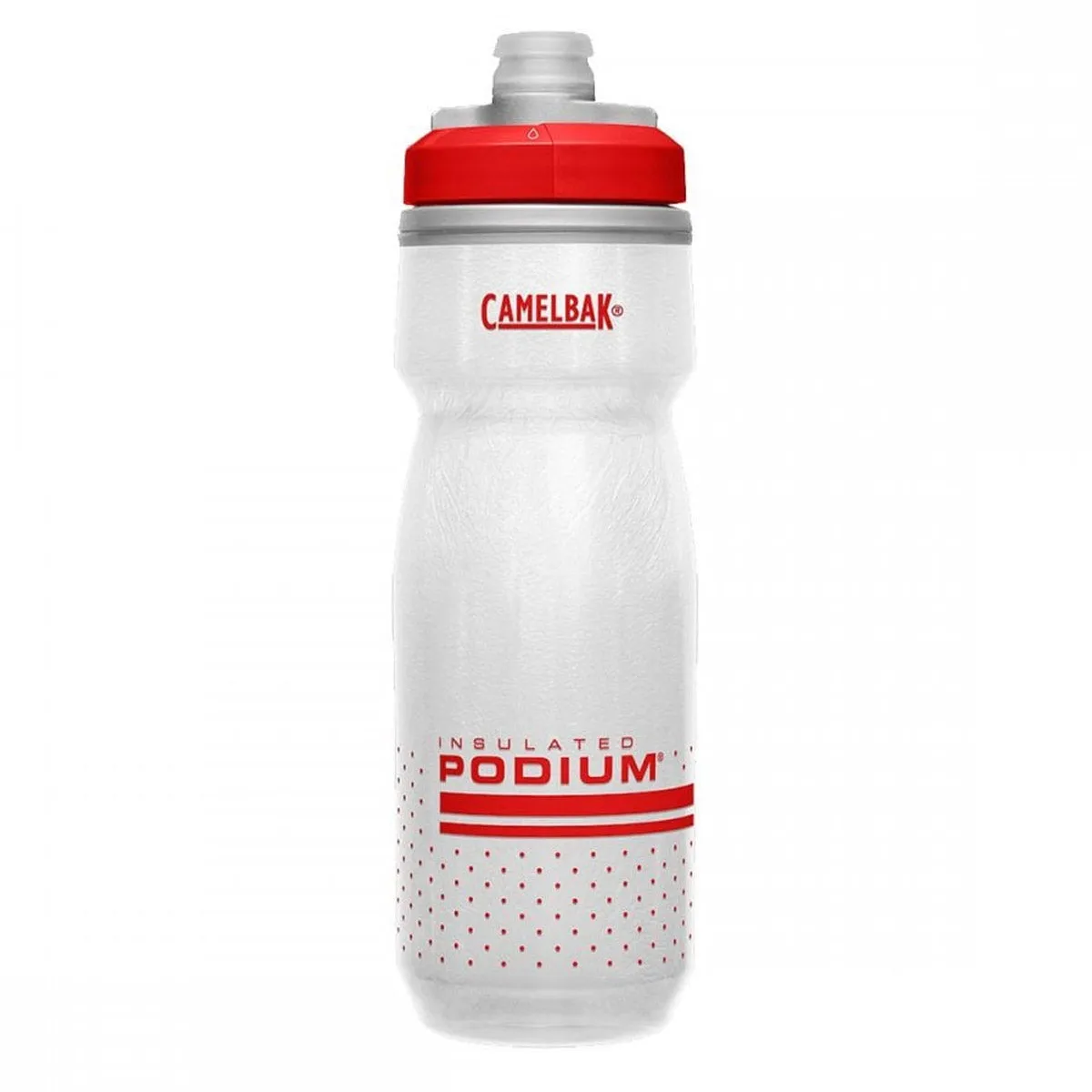 Borraccia Camelbak Podium Chill Insulated 620 ml - Bianco rosso