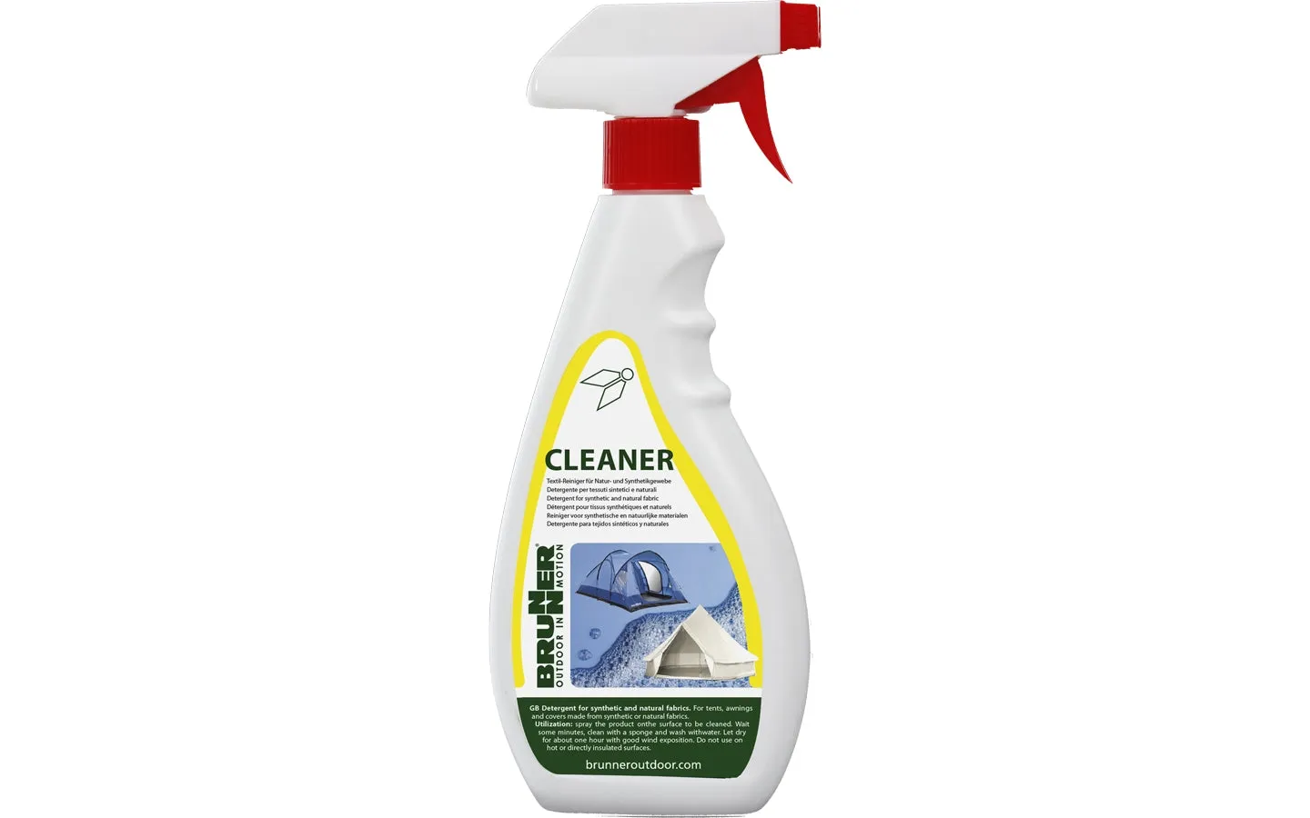 BRUNNER DETERGENTE SPRAY PER TESSUTI NATURALI E SINTETICI CLEANER 500ml