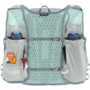 CAMELBAK ZEPHYR PRO VEST 12L ZAINO DA TRAIL RUNNING CON FLASK INCLUSE - COLORE PIGEON/BLUE SURF