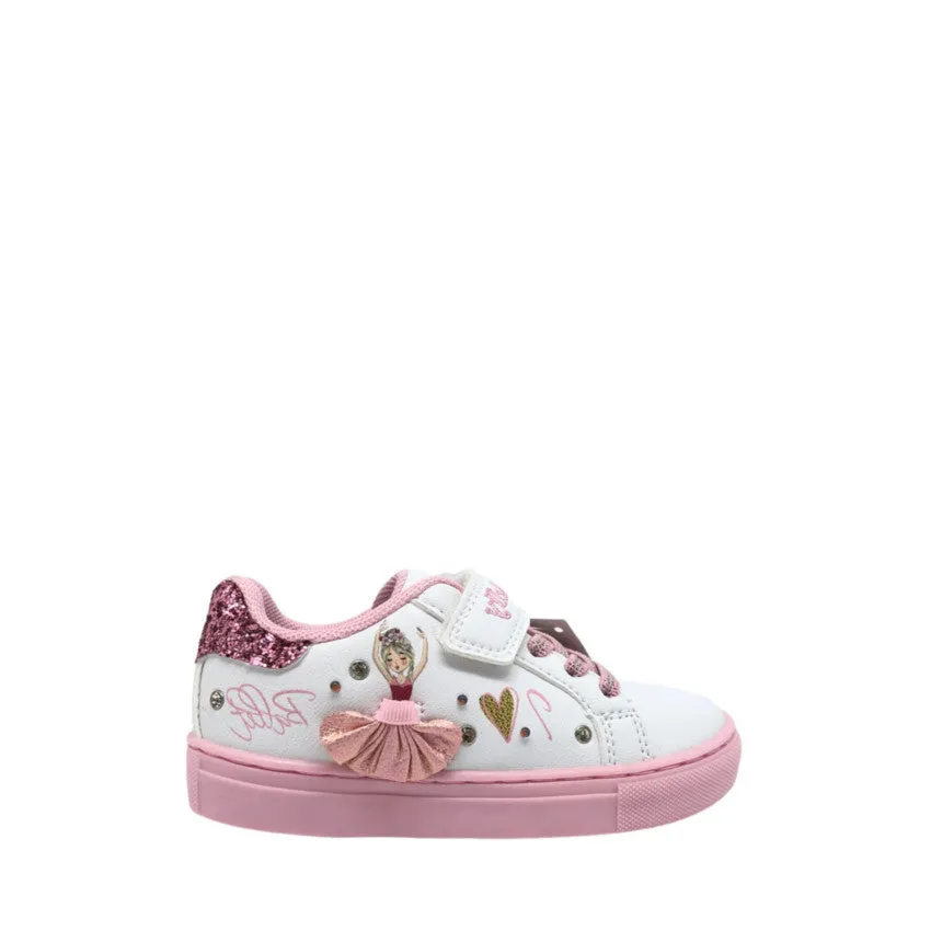 LELLI KELLY SNEAKERS LKAL 2284 BIANCO-ROSA