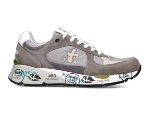 Premiata Mase sneakers in camoscio e tessuto