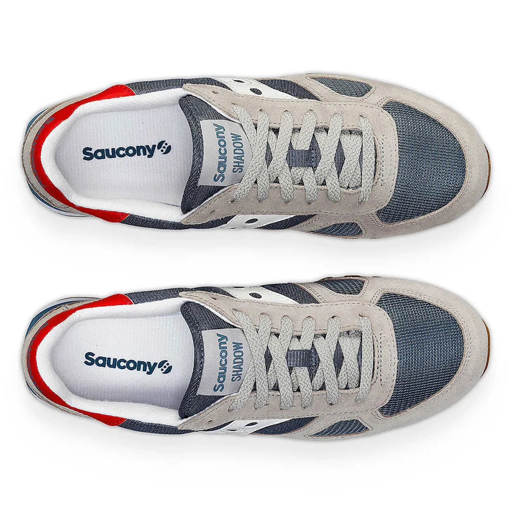 Scarpe Uomo Saucony Sneakers Shadow Original Navy - Grey