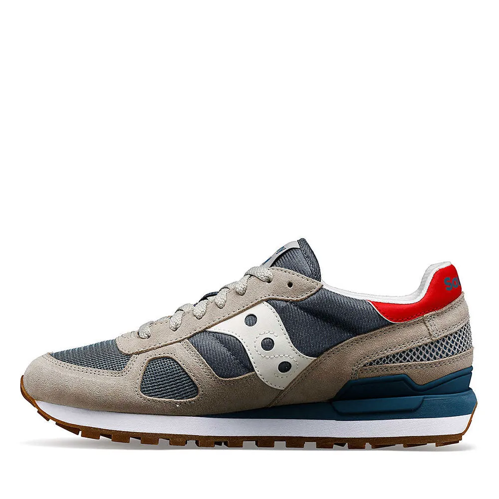 Scarpe Uomo Saucony Sneakers Shadow Original Navy - Grey