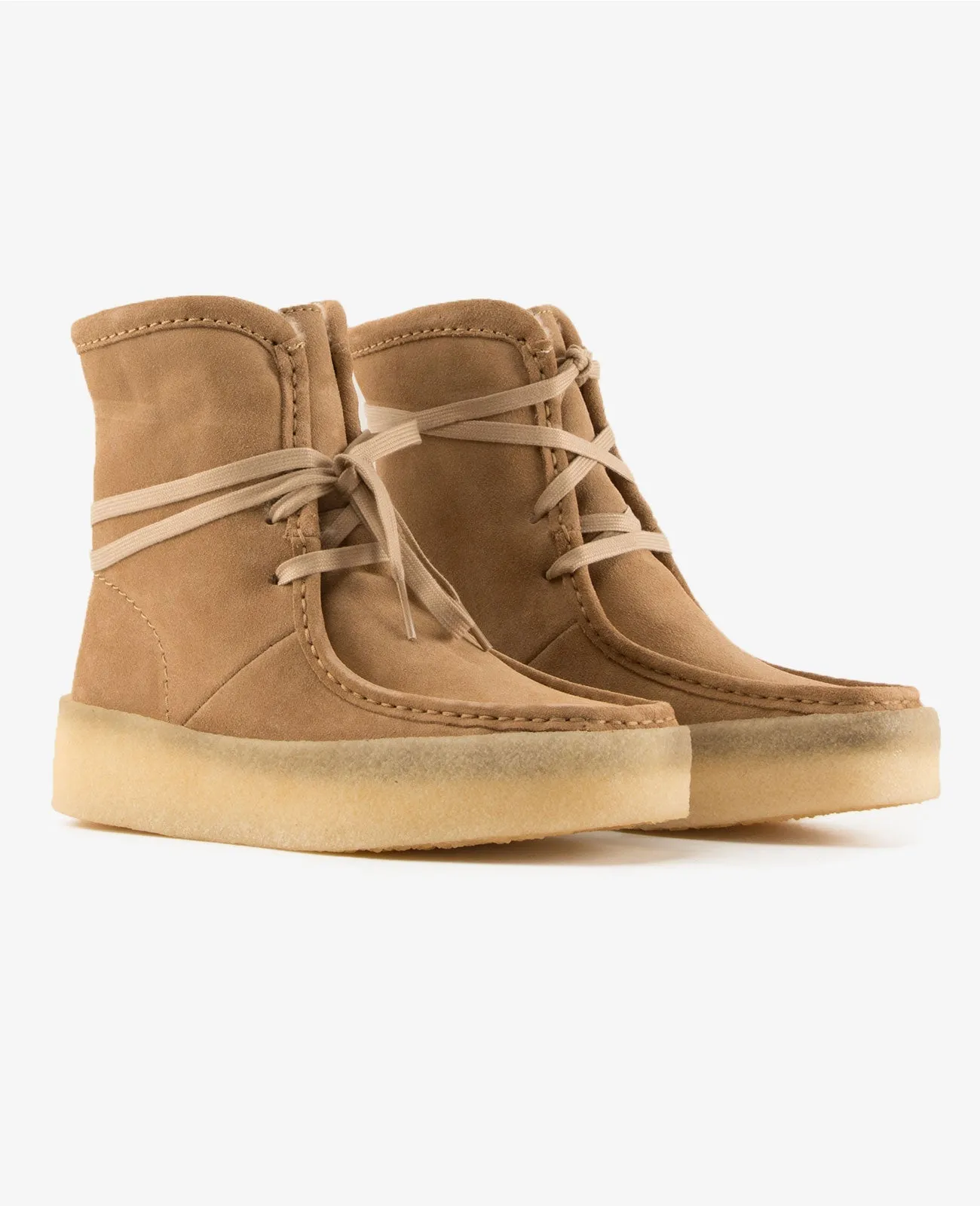 Wallabee Cup Fur High Light Tan