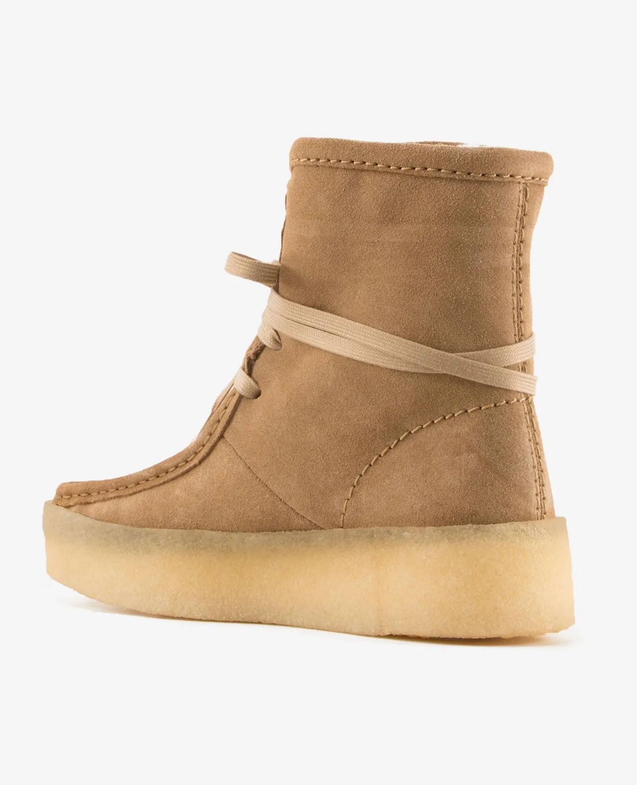 Wallabee Cup Fur High Light Tan